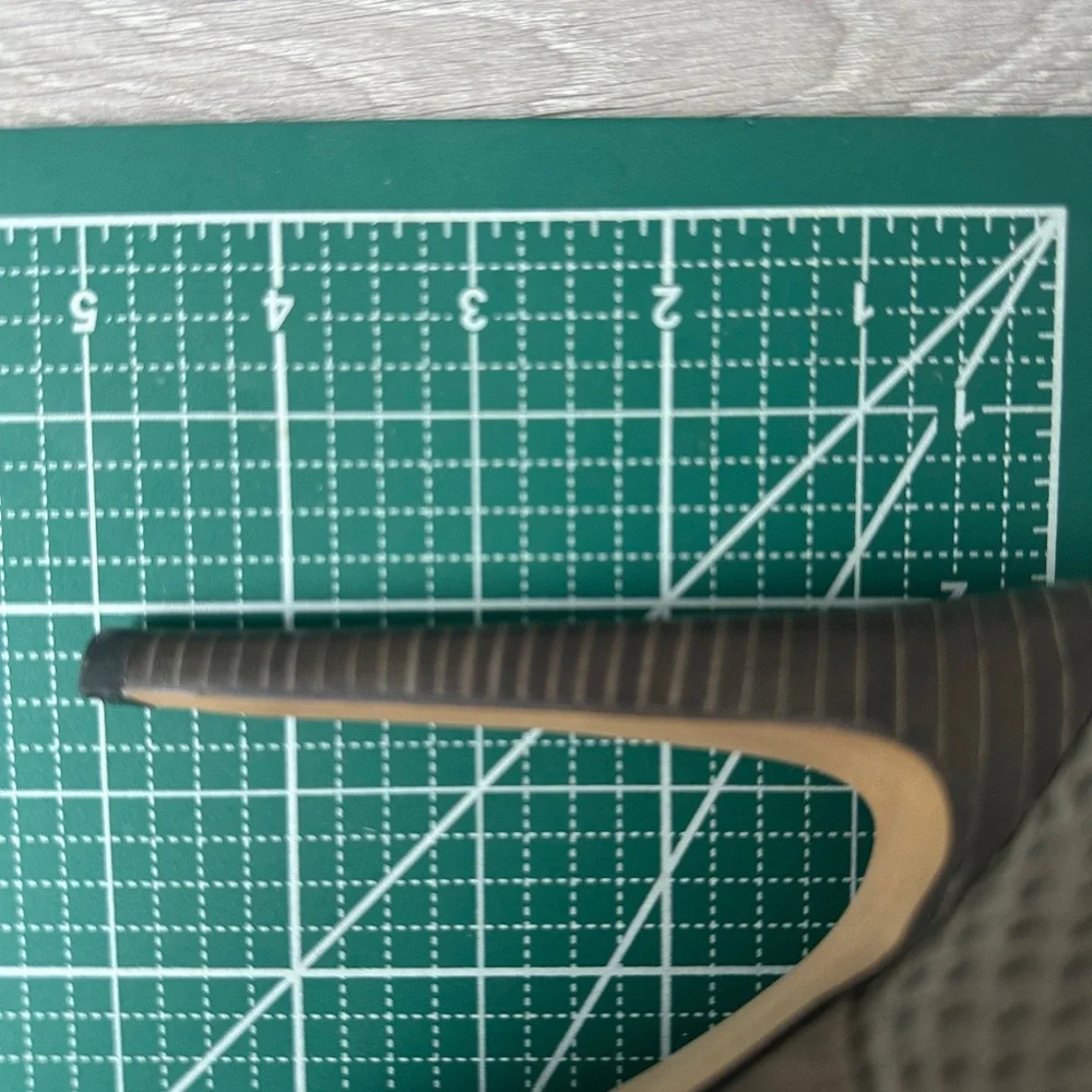 Jessica Simpson JS-Fionna Grey Leather Cutout Booties Heels Size 6.5M - Picture 4 of 14